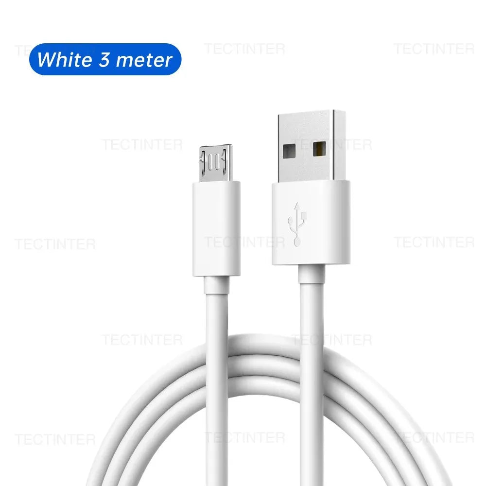 3m Micro-USB Kabel 2A Schnellladegerät
