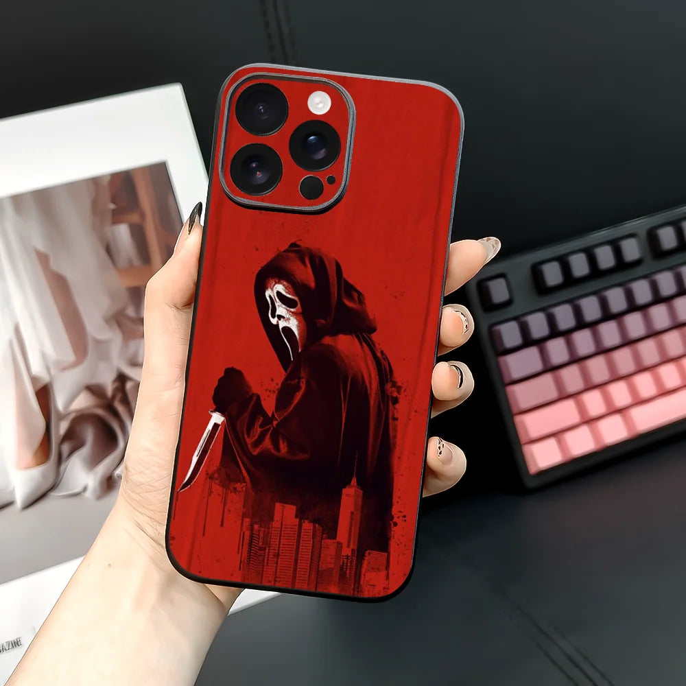 Scream Film Hülle iPhone 16 TPU weich hautfreundlich