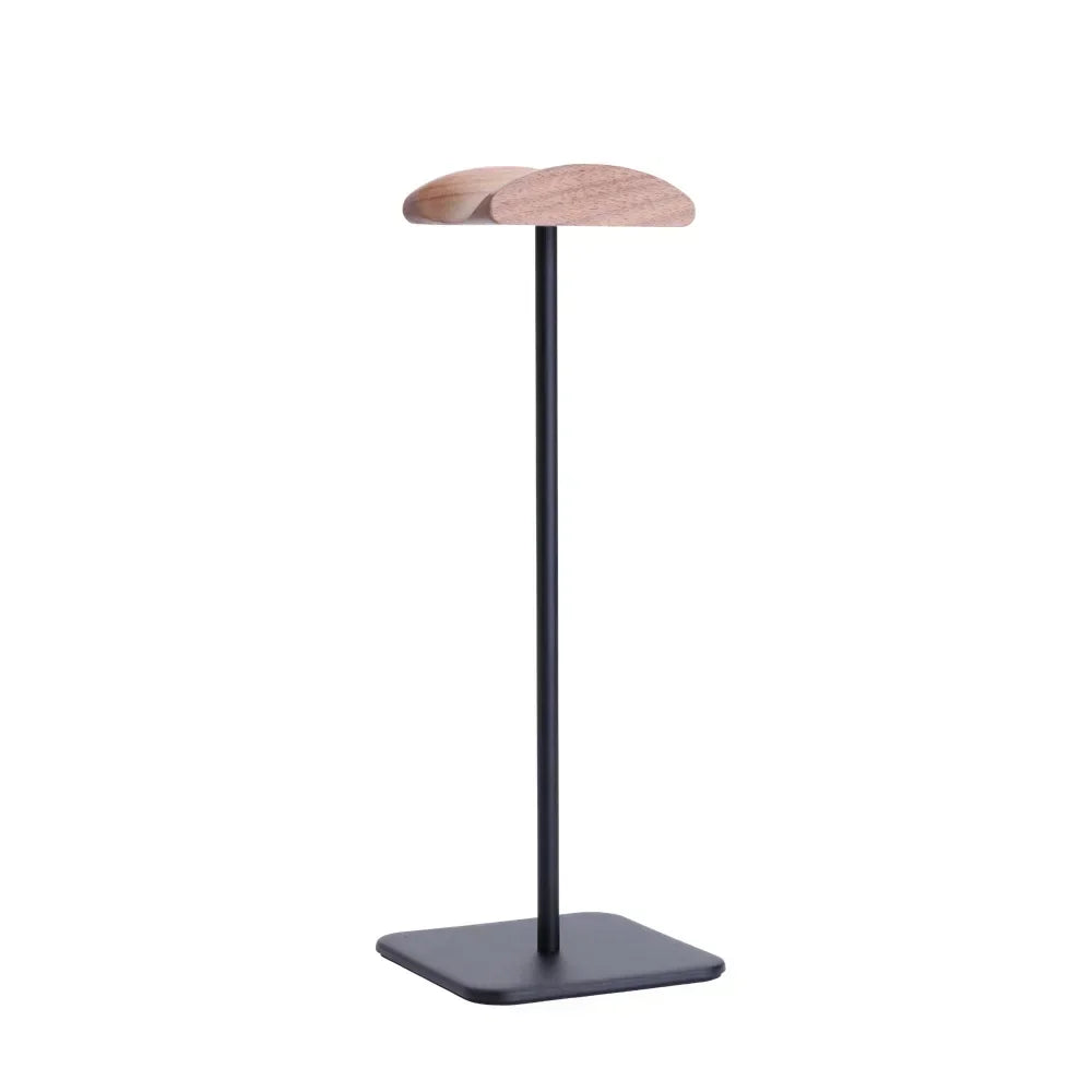 Classic wooden headphone stand, walnut