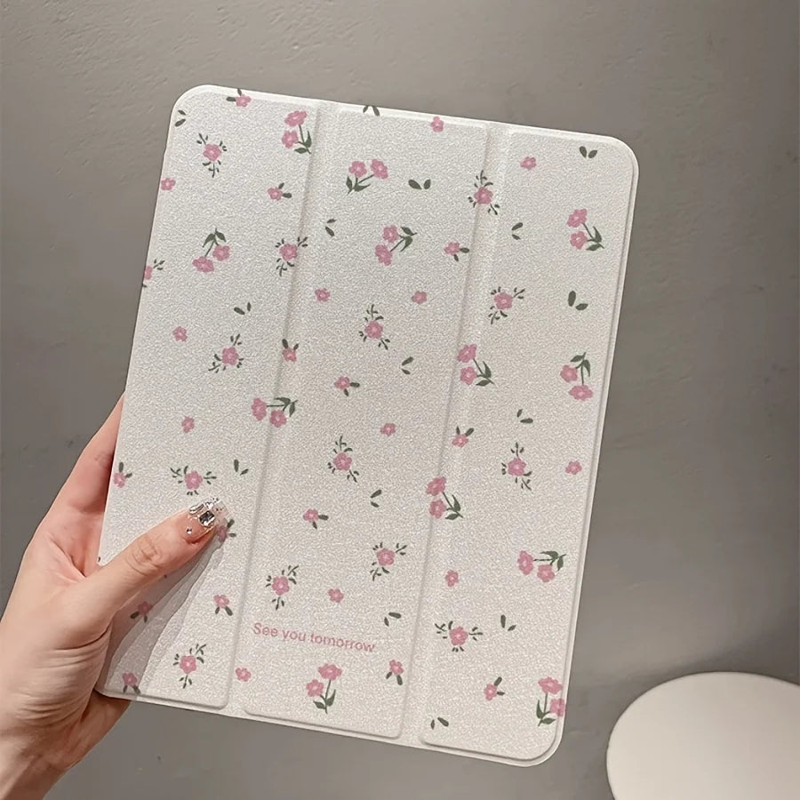 Floral Acrylic iPad Case