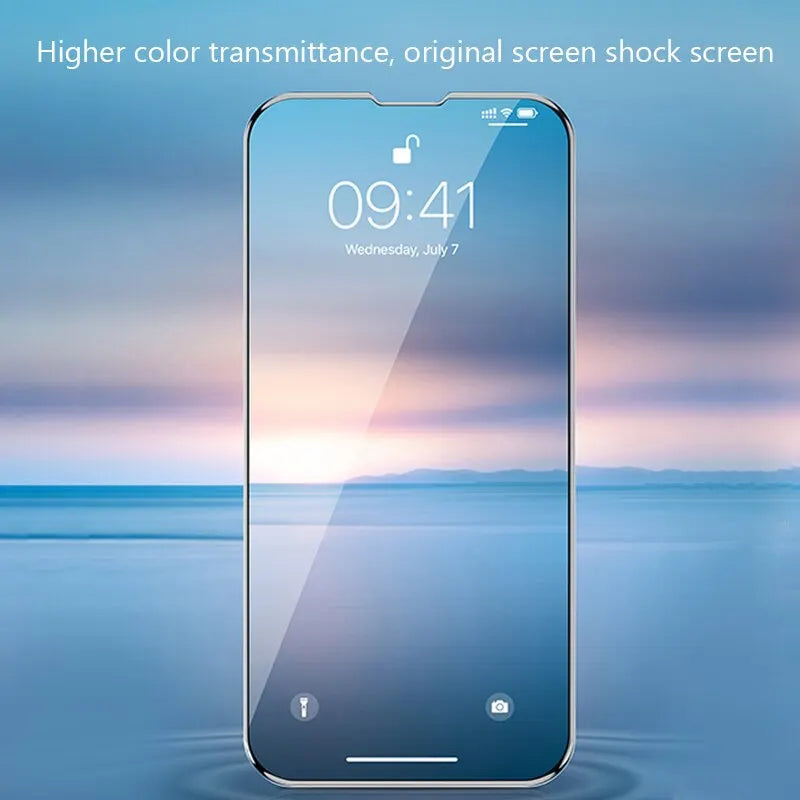 4 Stück Full-Cover iPhone Glas