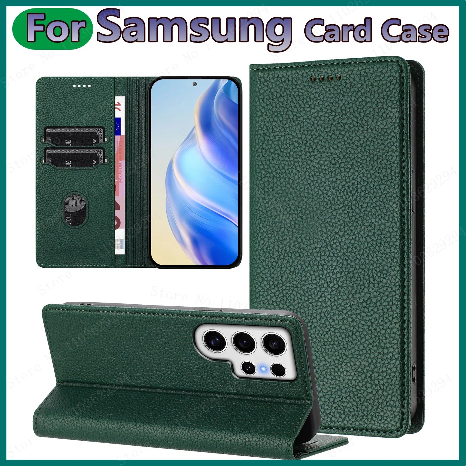 Flip Hülle für Samsung Galaxy S25 Kartenfach