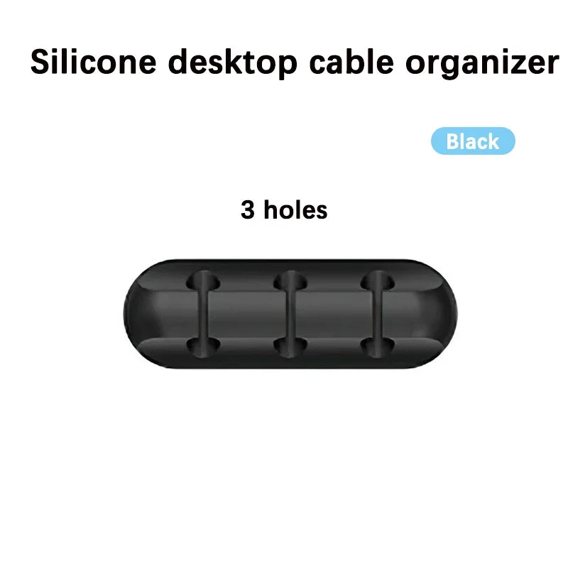 Selbstklebende Kabelclips für Schreibtisch & USB