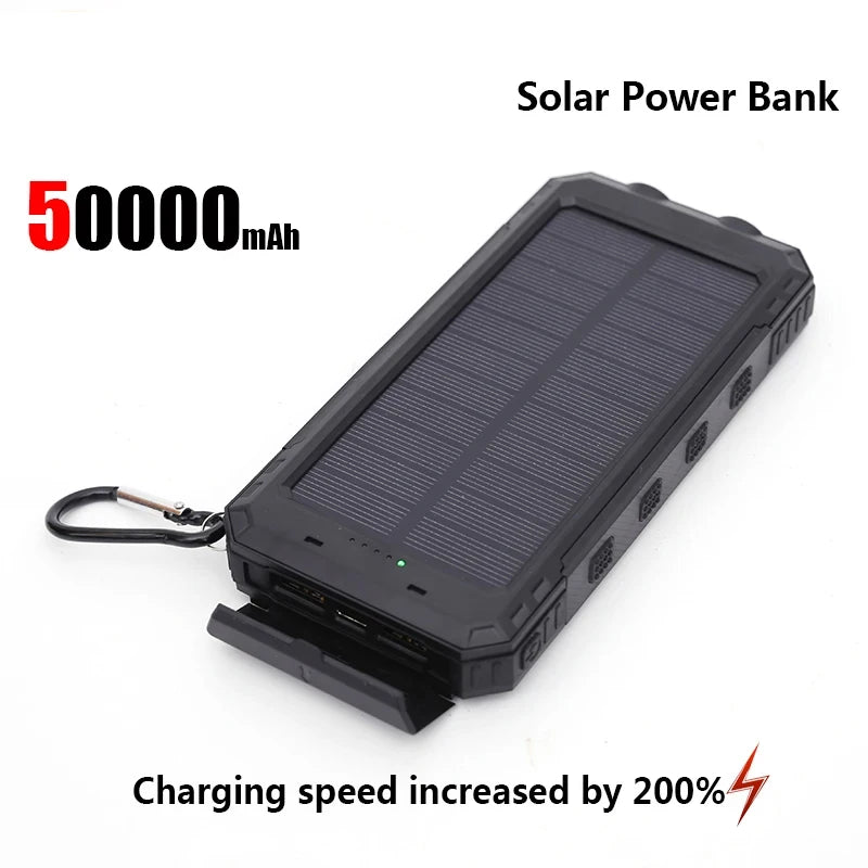 Solar Powerbank 200000mAh Schnellladegerät