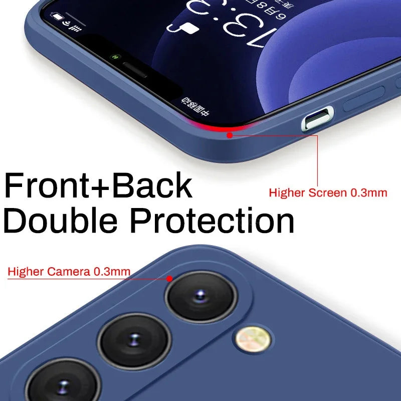 Liquid silicone case for Galaxy S25/S24+