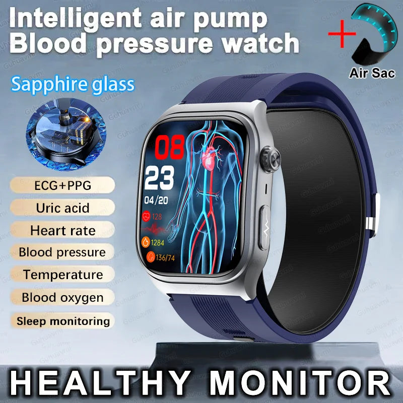 Smartwatch 2025 Herren Gesundheit IP68 Fitness Uhr