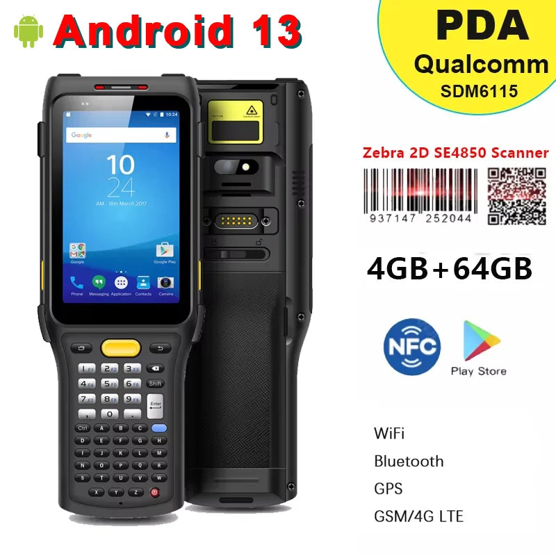 Handheld Android Barcode Scanner für Lager & Logistik