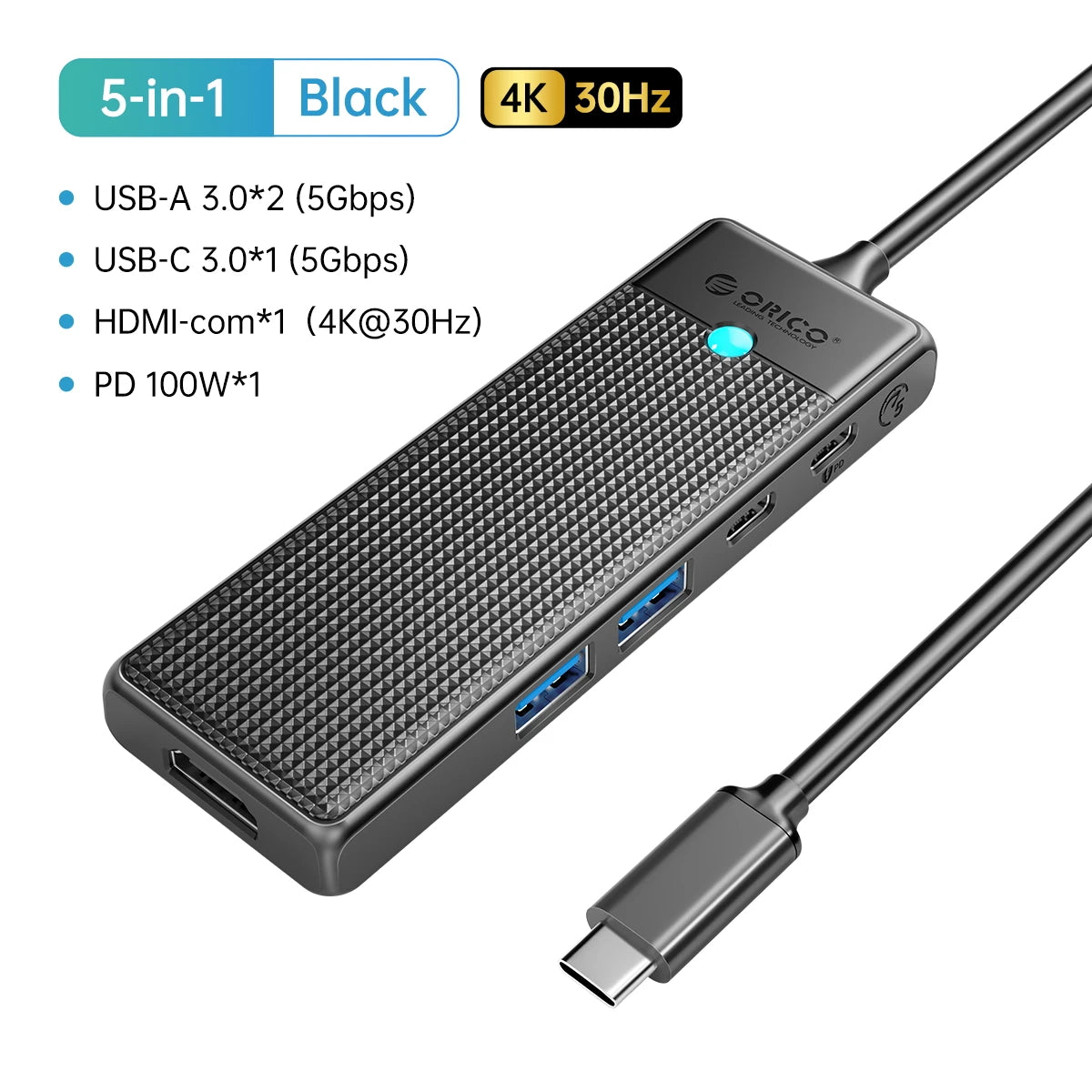 USB-C Dockingstation 4K 100W