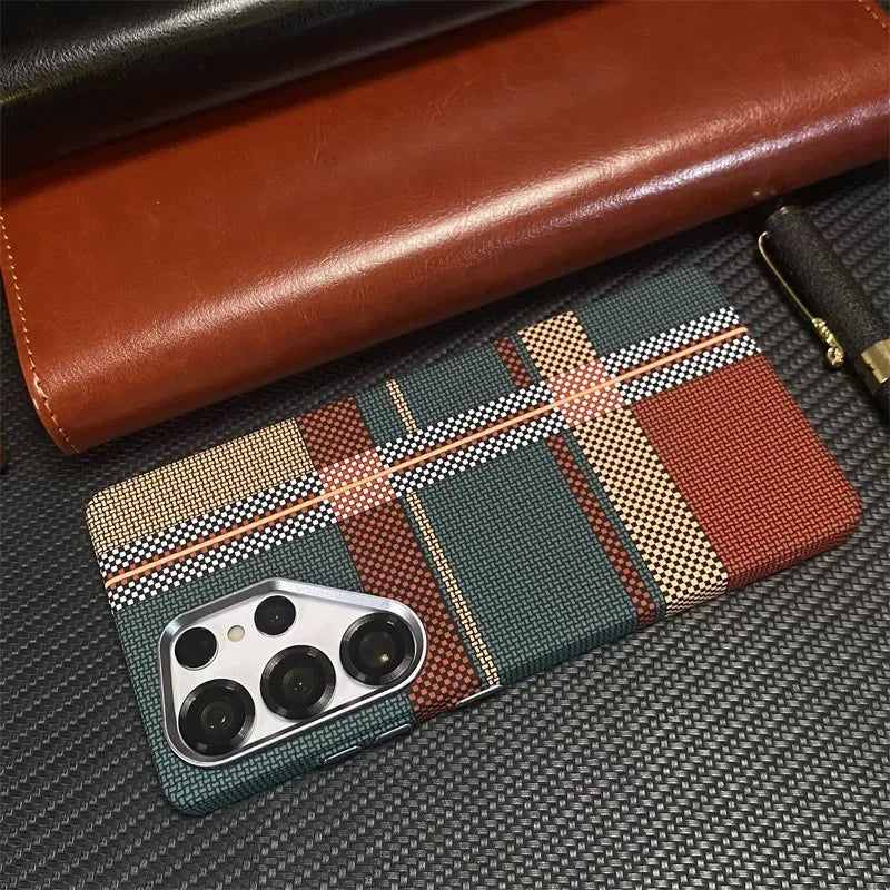 Luxus Carbon Magsafe Hülle Samsung