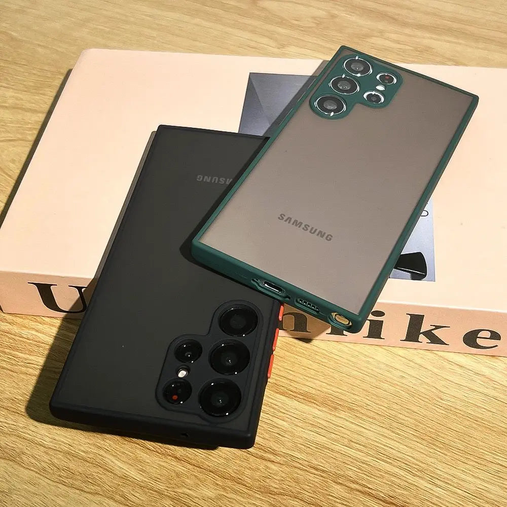 Stoßfeste Matte Hülle für Samsung Galaxy S25