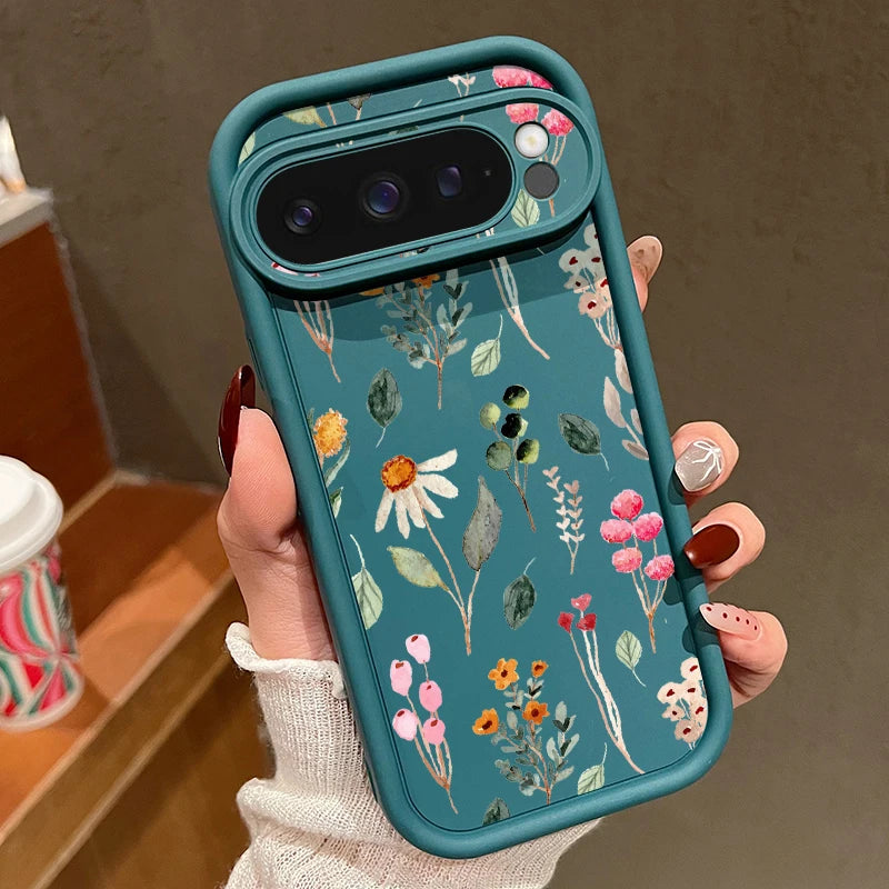 TPU Blumenhülle für Google Pixel 8–9 Pro