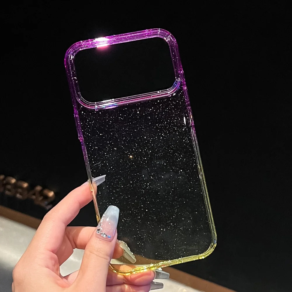 Glitzer Gradient Hartcase für iPhone 17 Pro Max