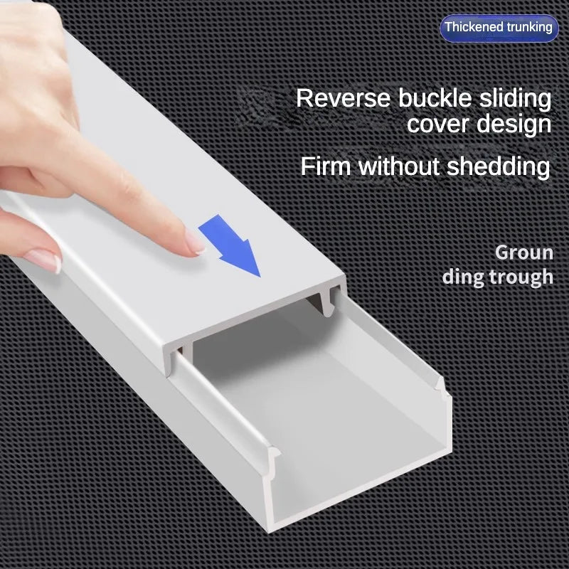 Kabelabdeckung Wand für TV, Büro und Heim