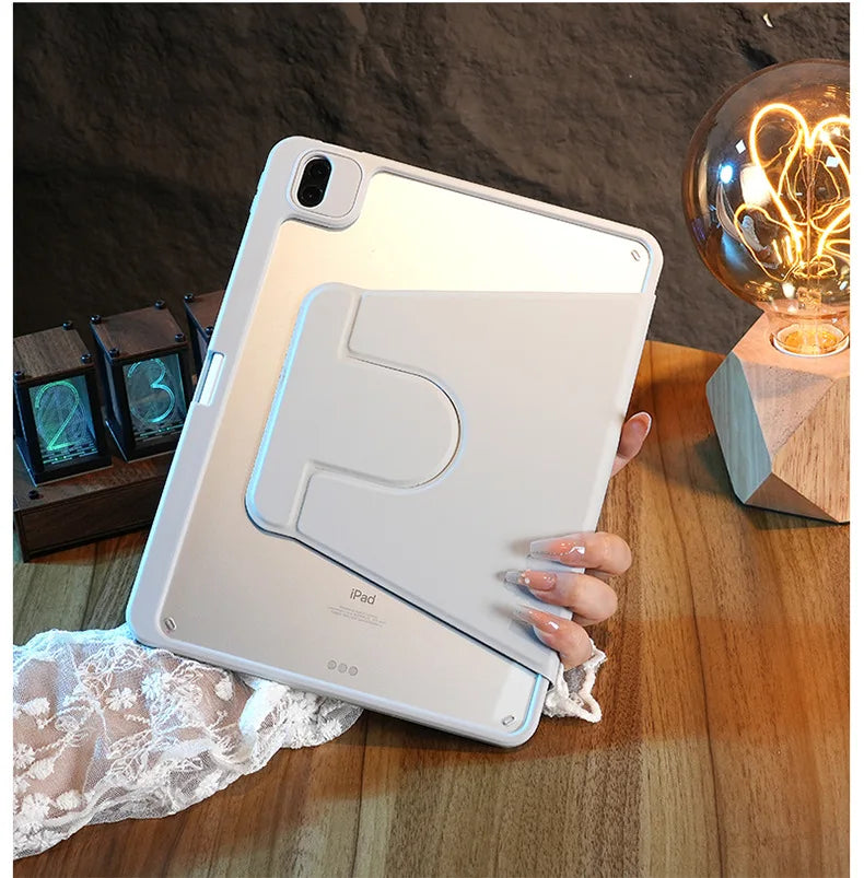 Magnetic iPad Case Rotation