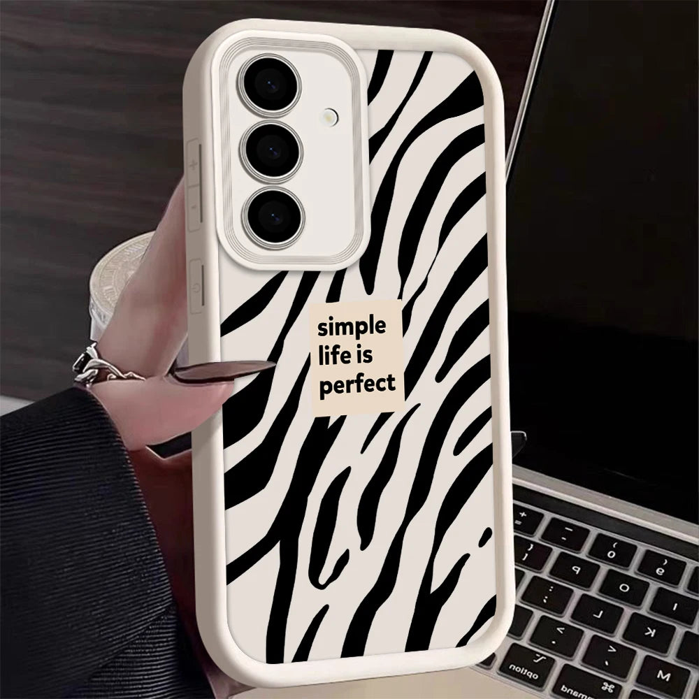 Zebra Silikonhülle für Galaxy S