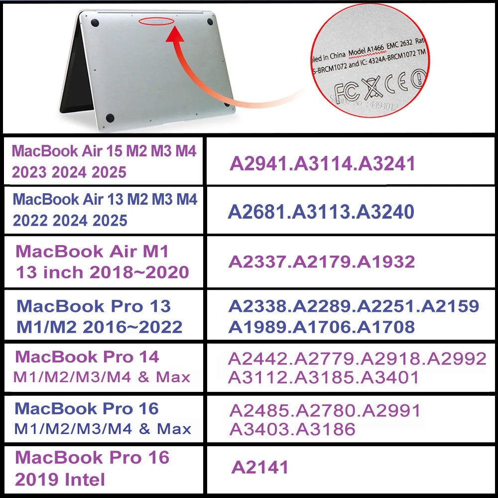 Laptop cases for MacBook 13-16 inch