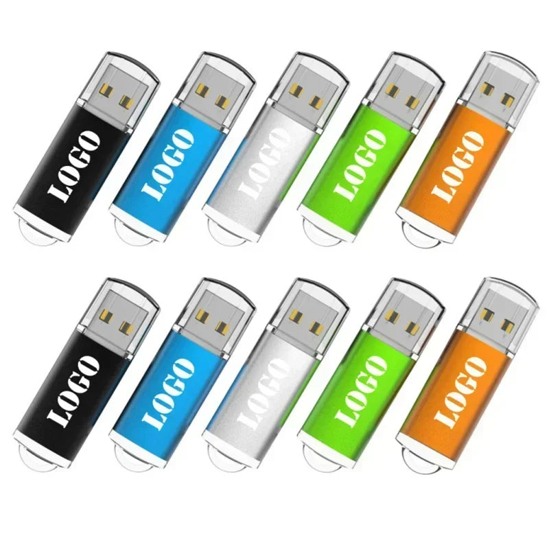 Color USB 2.0 Flash Drive 1–64 GB