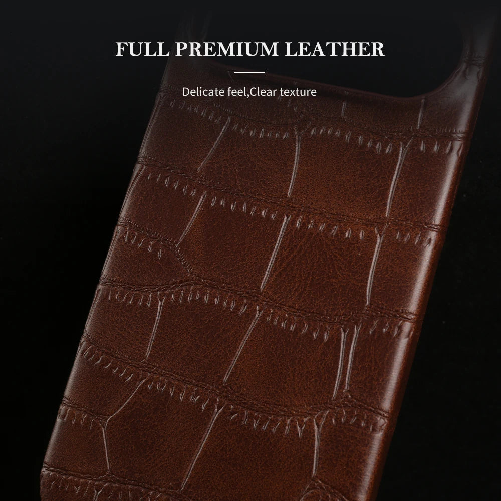 Magnetische Magsafe Lederhülle für Google Pixel 10