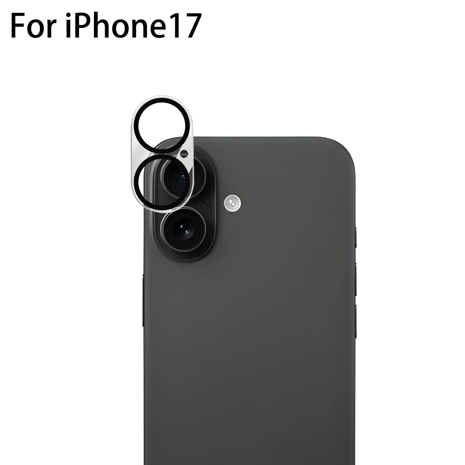 Camera lens protector glass for iPhone 17 series