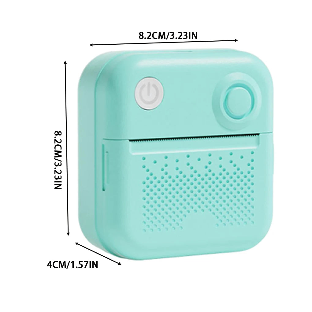 Mobile thermal printer for labels and photos