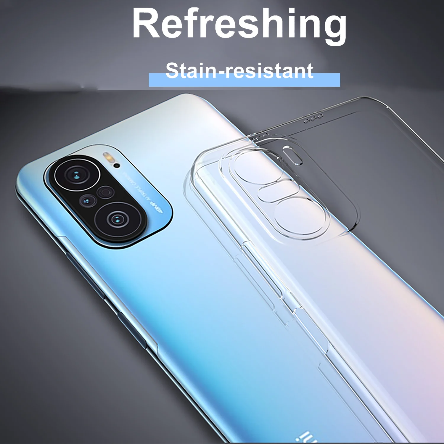 Transparente TPU-Hülle für Xiaomi Poco Serie