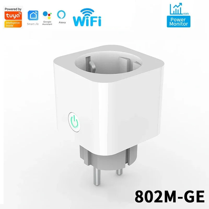 Tuya Smart Plug EU with App, Alexa & Power Metering