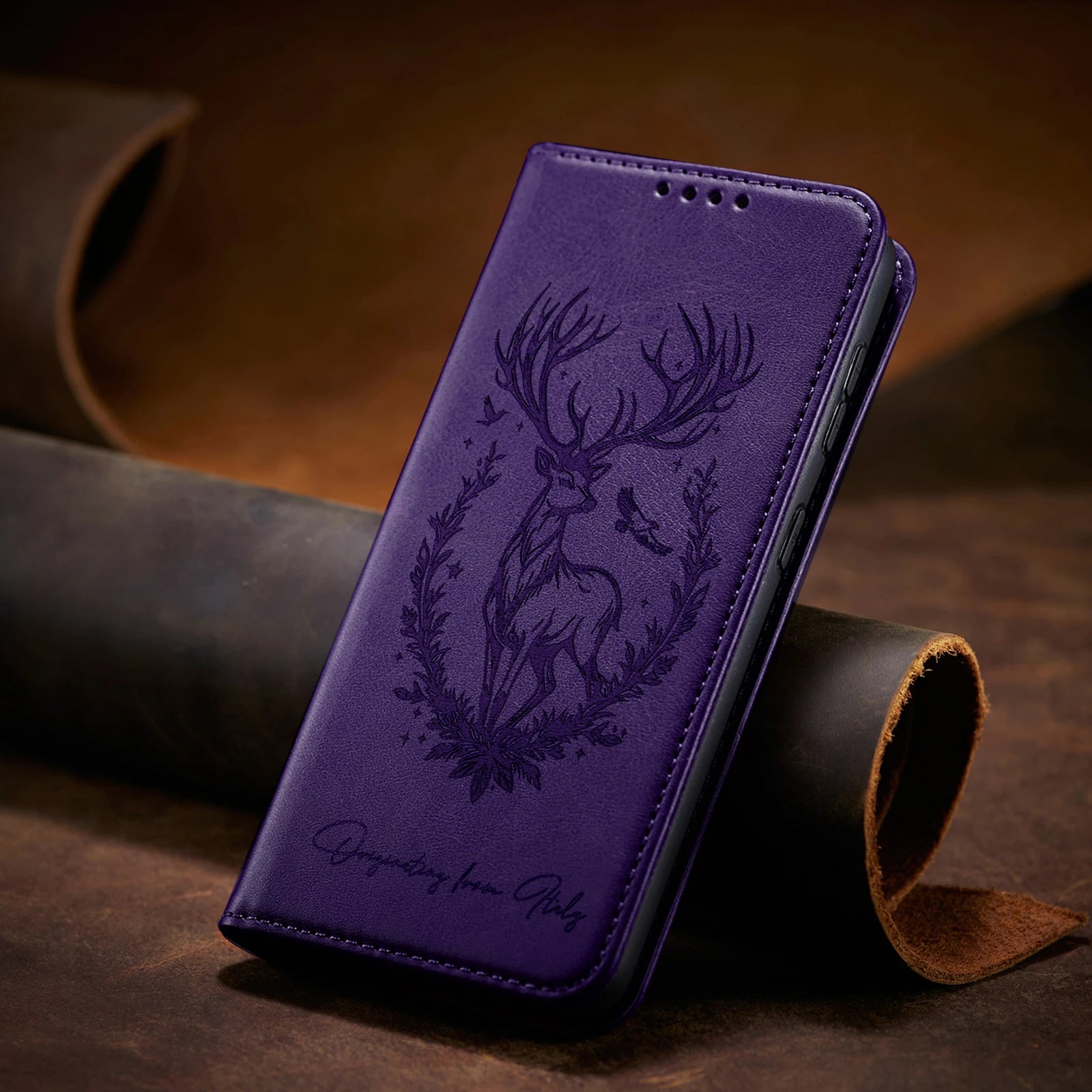 3D Animal Leather Flip Case for Xiaomi/Poco