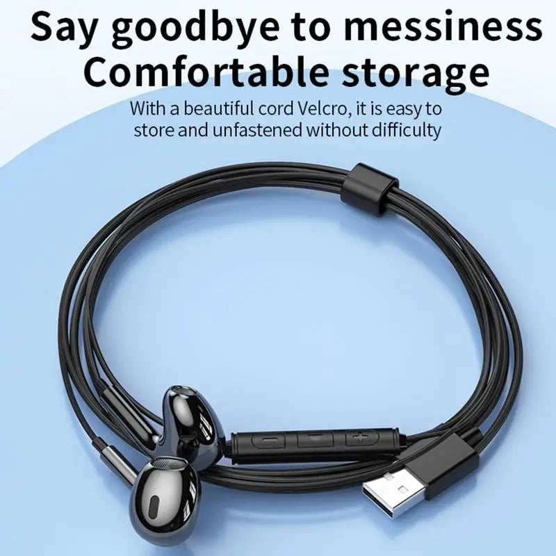 USB-C In-Ear-Kopfhörer mit Mikrofon