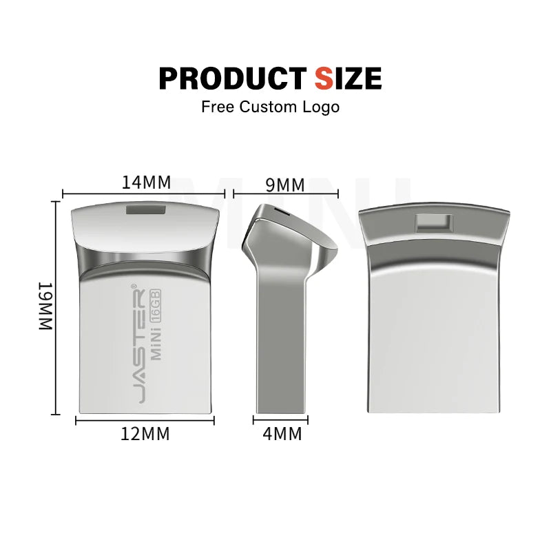 Super Mini USB 3.0 Speicherstick 64 GB Silber