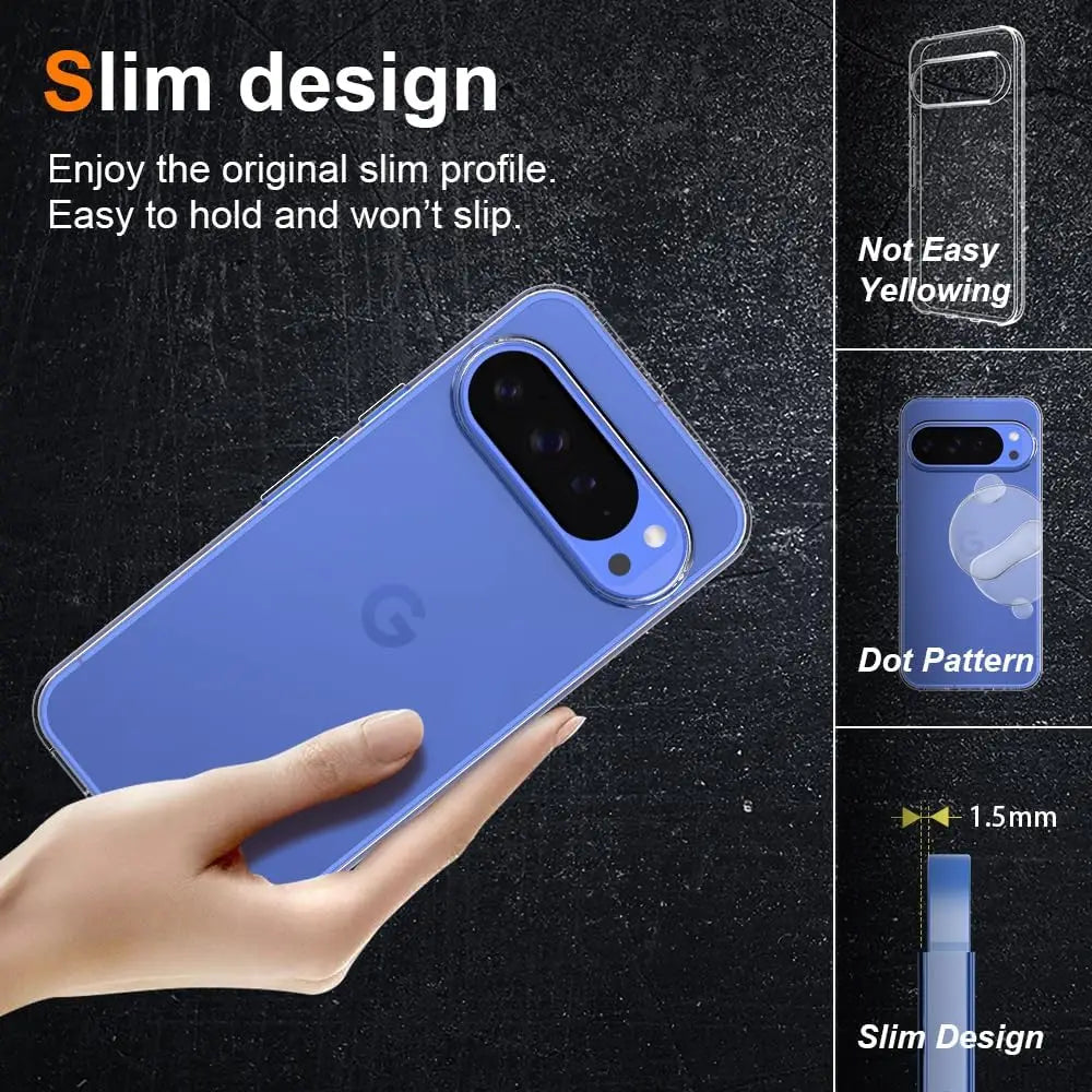 Stoßfeste Silikon Hülle für Google Pixel 10 9