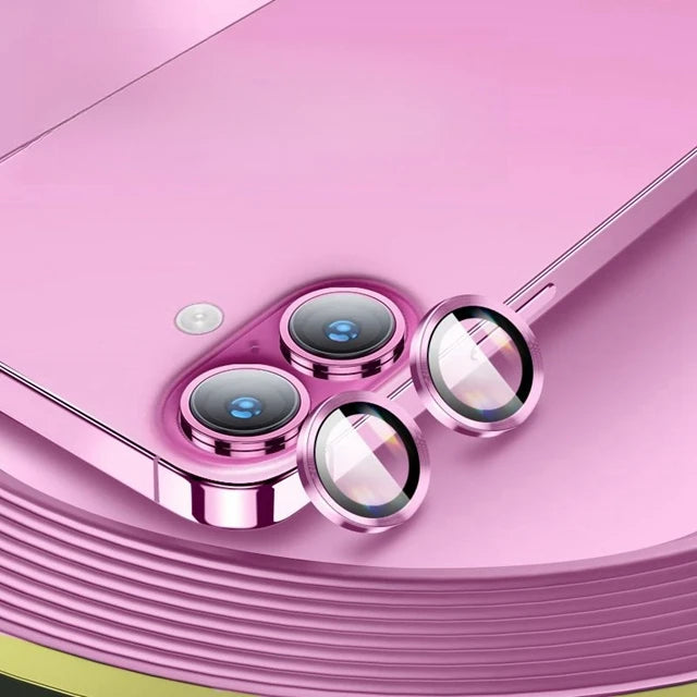 Aluminum camera protective ring for iPhone 17