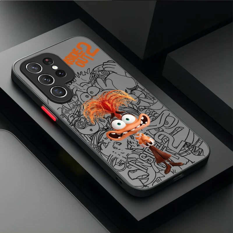 Cartoon Inside Out 2 Hülle für Samsung Galaxy S25