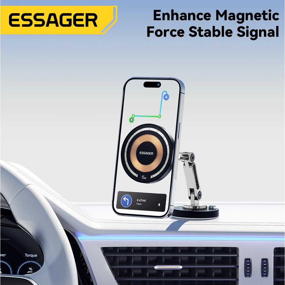 Magnetisches 15W Auto Ladegerät Halter für iPhone