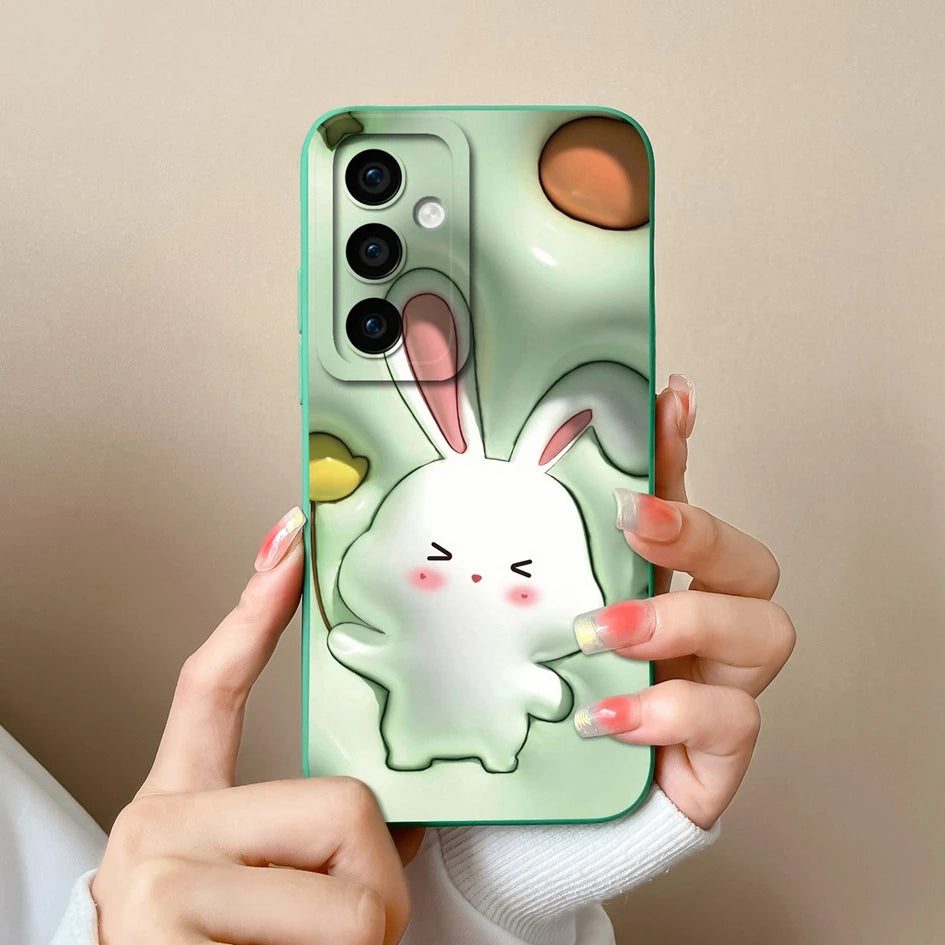 Leopardenmuster Silikonhülle mit Kameraschutz