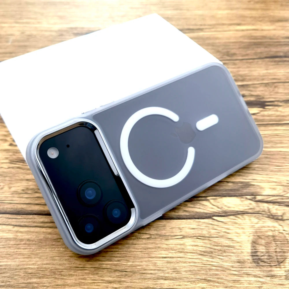 Matte transparent luxury case for iPhone 17 Pro