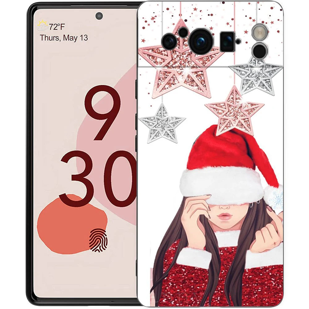 Semi-wrapped TPU silicone case for Google Pixel 8 - shockproof and stylish