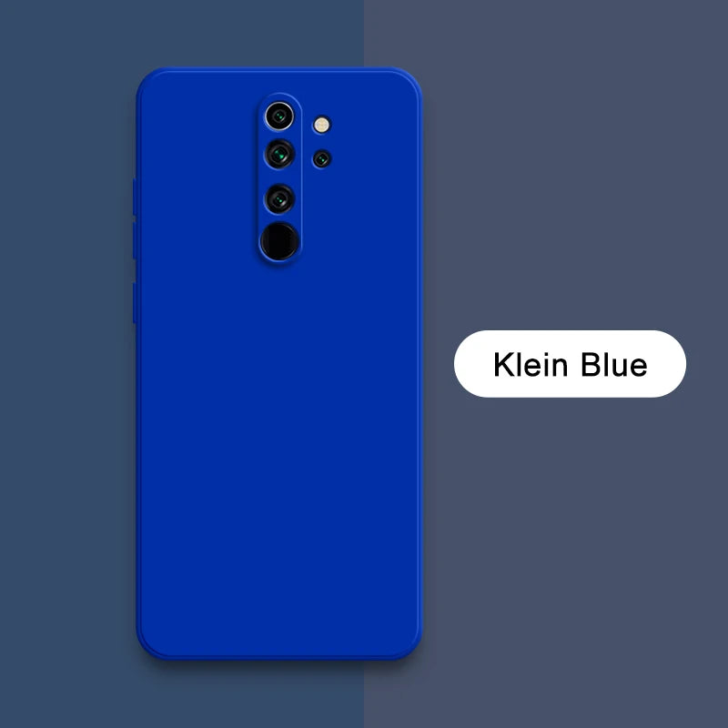 Quadratische Silikonhülle Redmi Note 8 Pro