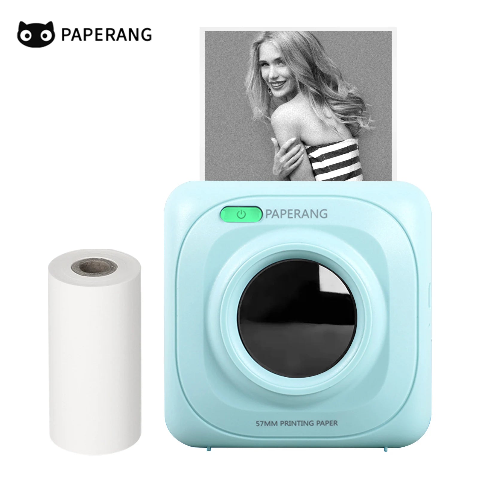 Mini Bluetooth Fotodrucker PAPERANG P1 mobil