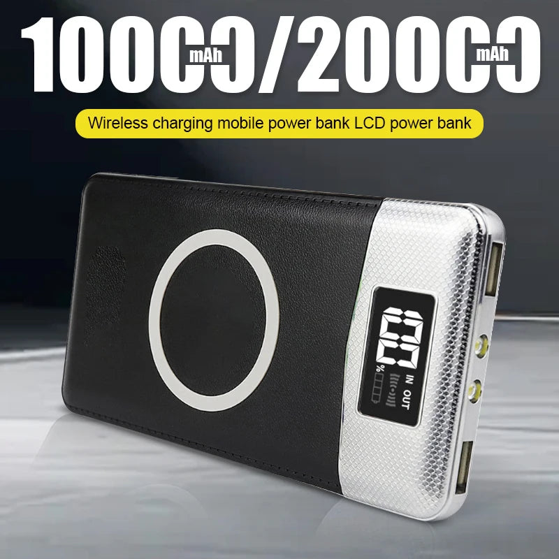 Kabellose Powerbank 10000/20000mAh mit Ladefunktion