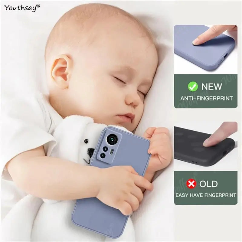 Xiaomi 12T Pro Silicone Case Liquid Silicone