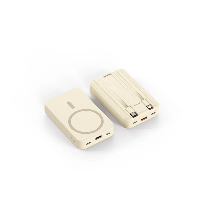 3-in-1 Magnet Powerbank 20000mAh mit Schnellladen