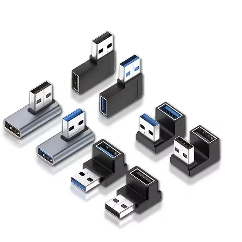 Adaptateur d'angle USB 3.0 prise à 90 degrés