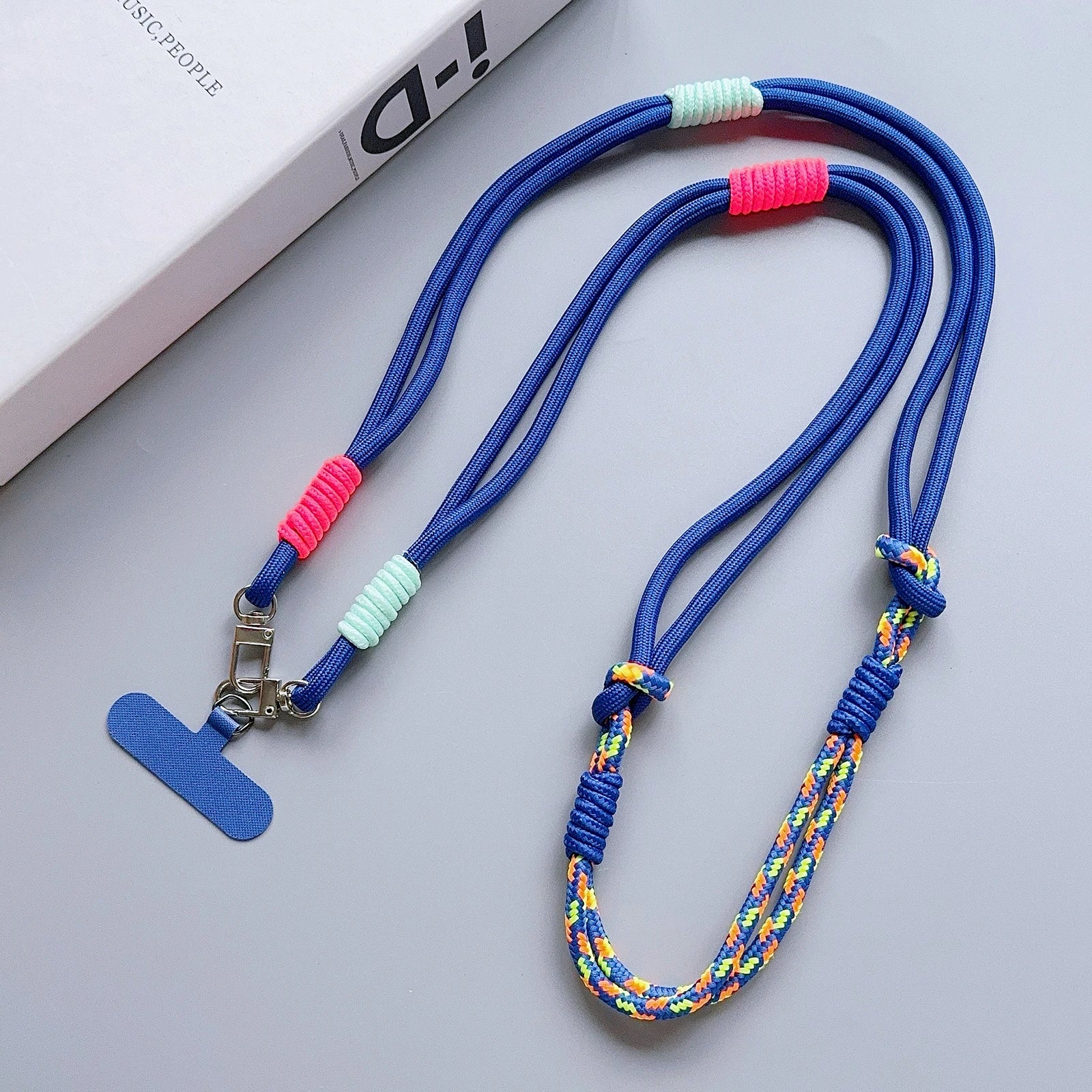 Personalisierter Trend Doppel-Farbiger Handy-Lanyard