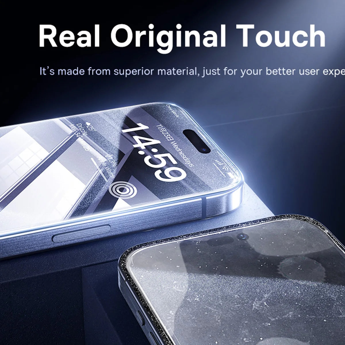 Baseus Displayschutz iPhone Klar