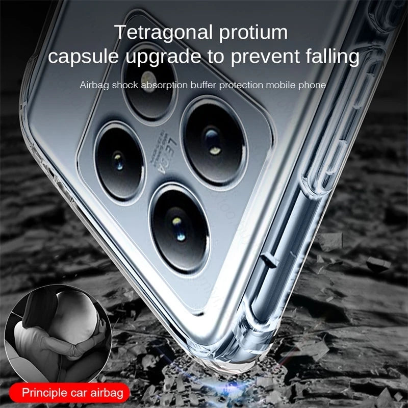 Klare TPU-Hülle für Xiaomi 14T Pro 5G (2024)