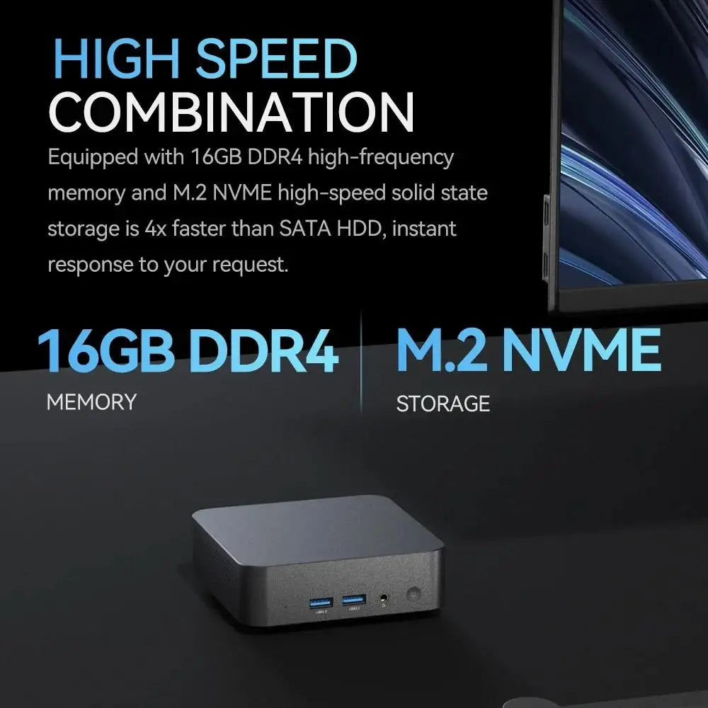 Windows 11 Pro Mini-PC Intel Core i9 16GB 1TB SSD Gaming