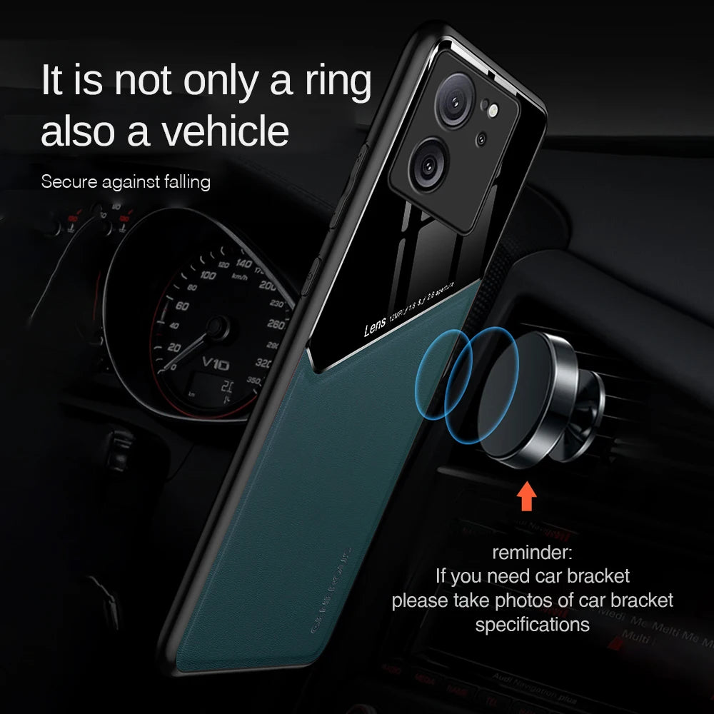 Plexiglas Lederhülle für Xiaomi 13T Pro