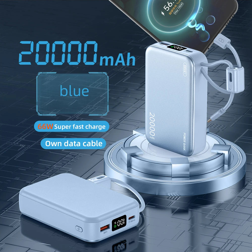 20000 mAh Powerbank 66W