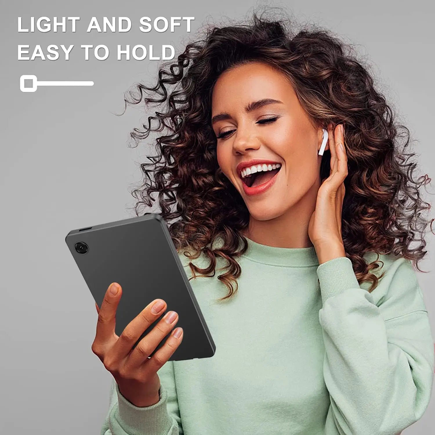 Silikon-Tablet-Hülle Schwarz