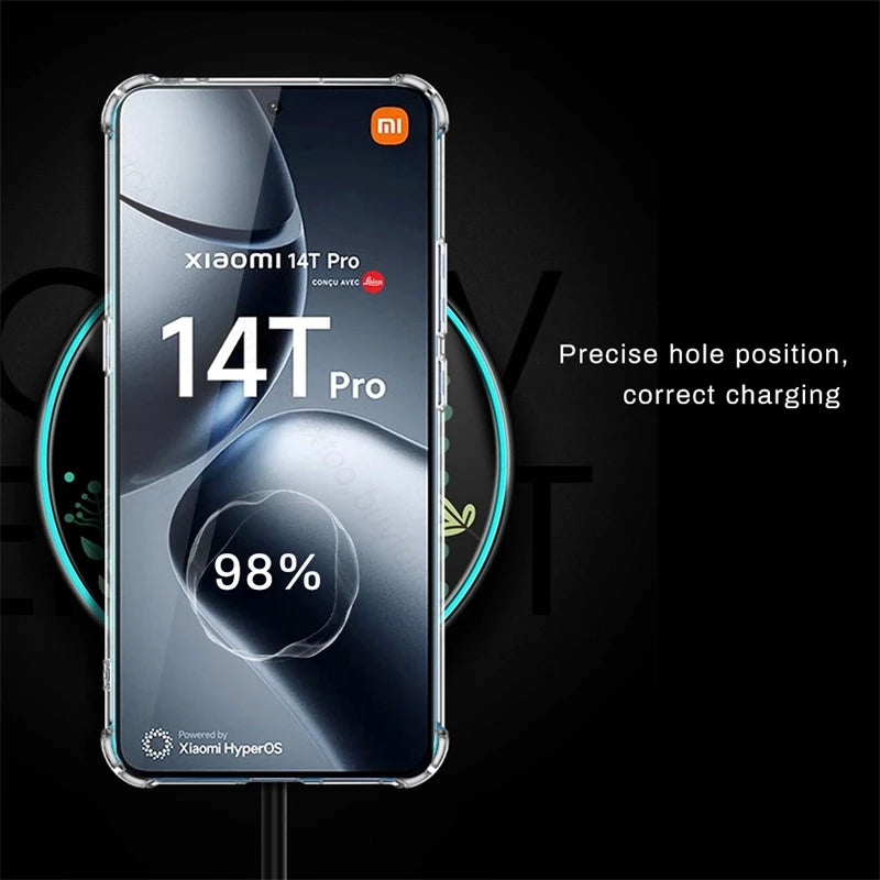 Clear TPU case for Xiaomi 14T Pro 5G 2024